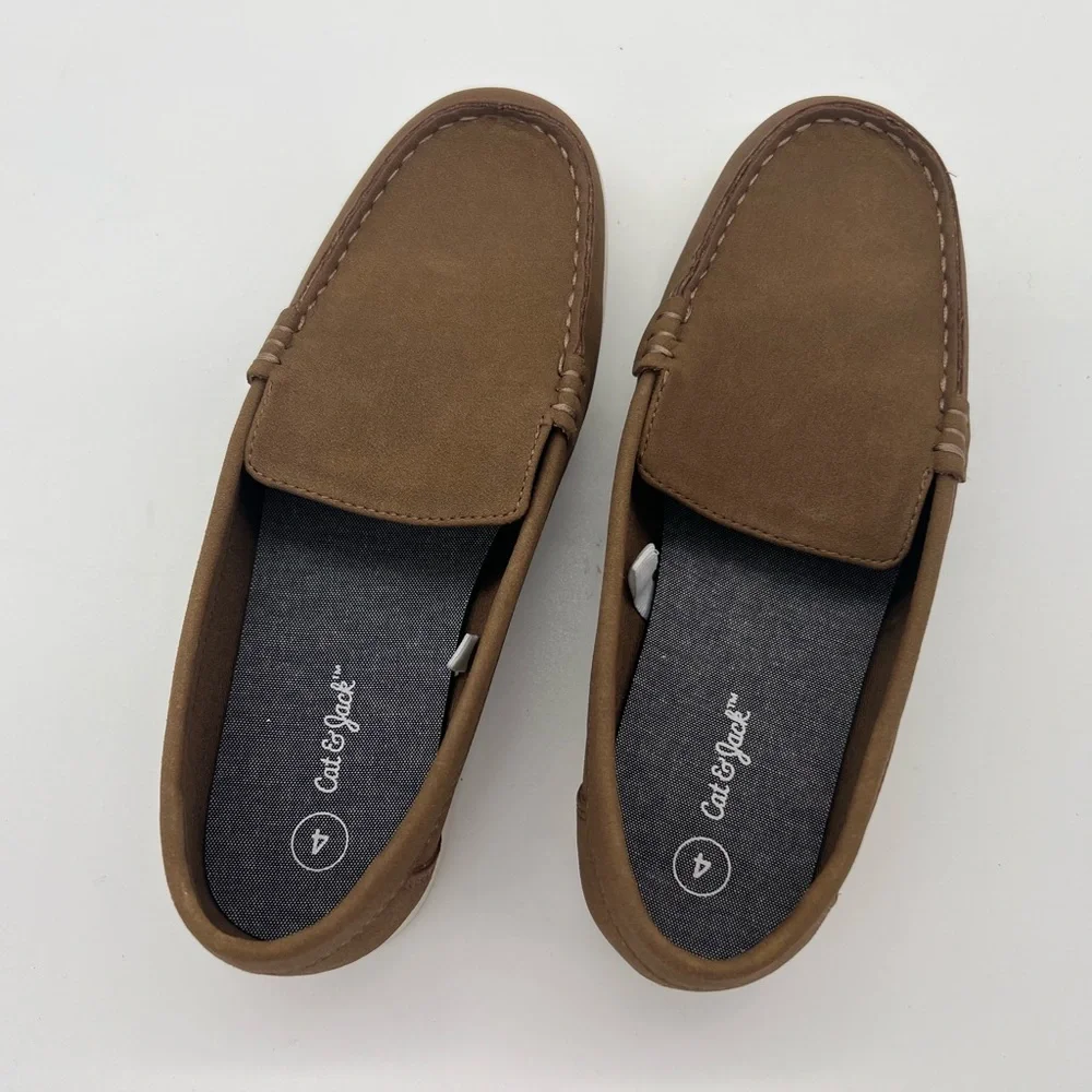 Boys Cat and Jack Slip-on sneakers Brown